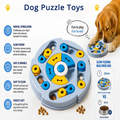 Juguete Interactivo Dispensador de Premios para Perros | Alimentación Lenta y Estimulación Mental