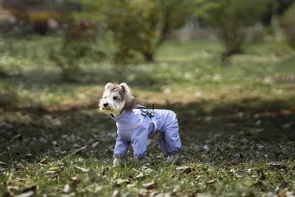 Chubasquero Reflectante con Arnés Integrado para Perro