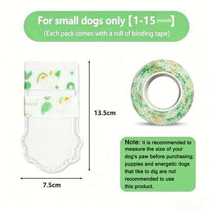 Fundas Desechables para Patas de Perro con Ajuste – 20 Piezas