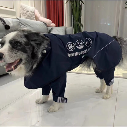 Chubasquero de Cuerpo Completo para Perros Medianos y Grandes