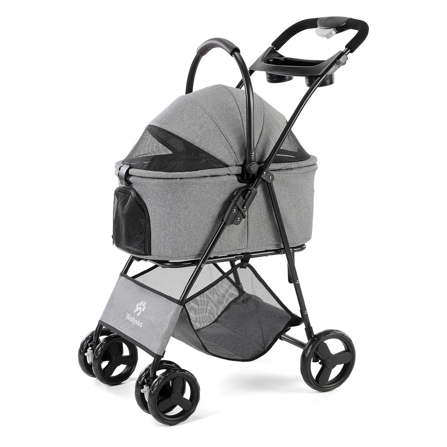 Carriola Premium 3 en 1 para Perros y Gatos