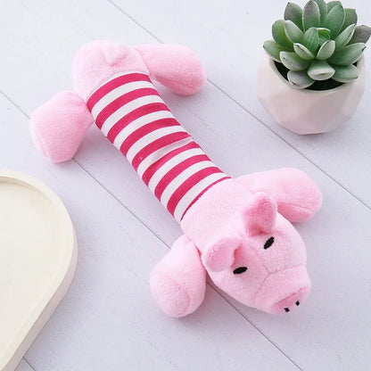 Juguete de Peluche para Perros con Chirrido, Juguete para Masticar y Buscar