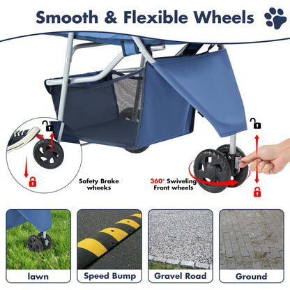 Carriola Plegable Premium para Perros