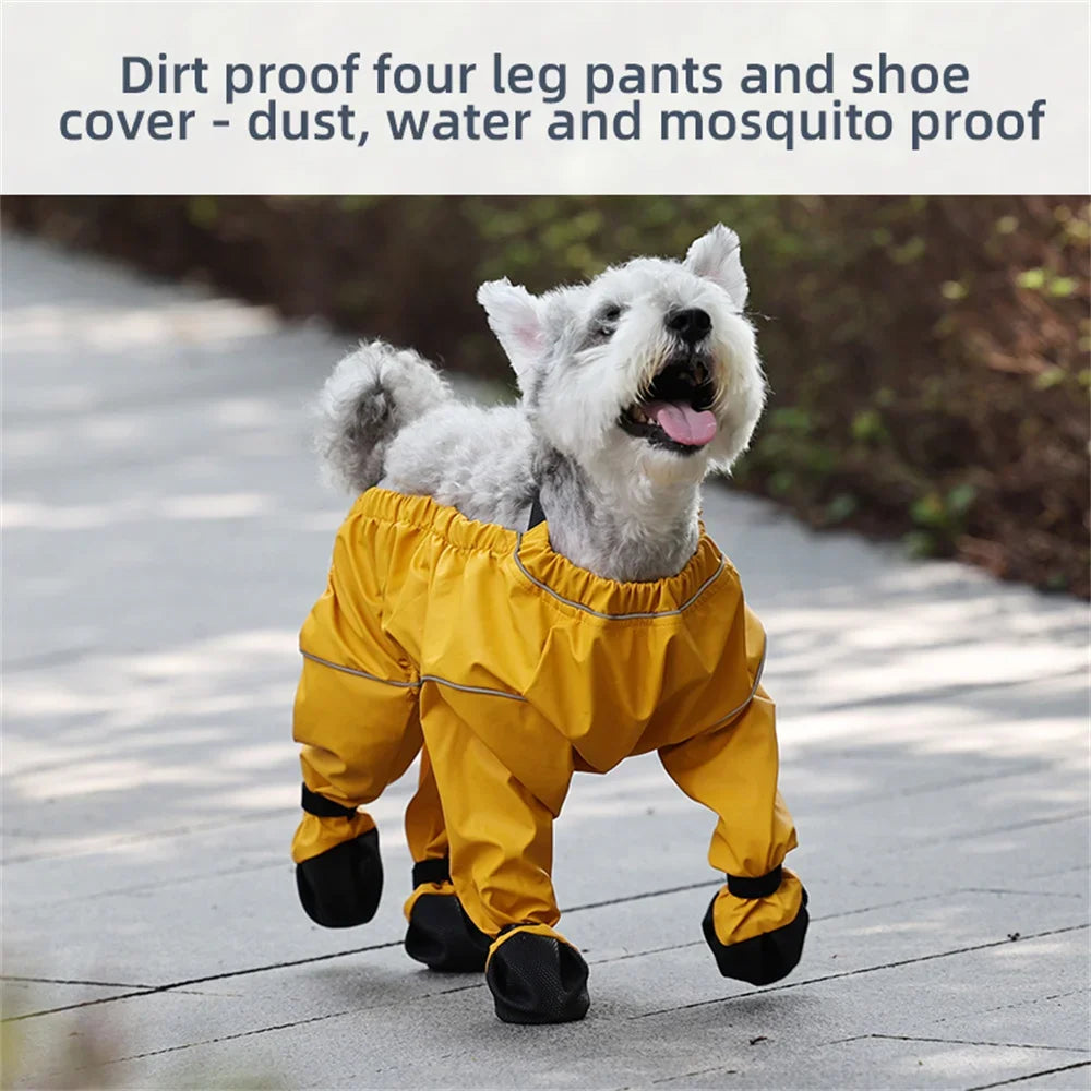 Mono Protector para Perros Pequeños con Botines Integrados