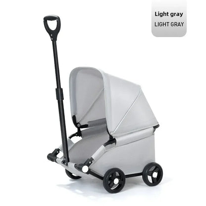 Cochecito Plegable para Perros y Gatos Pequeños