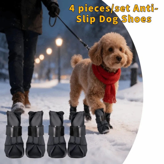 Botas Altas Antideslizantes para Perro – 4 Piezas