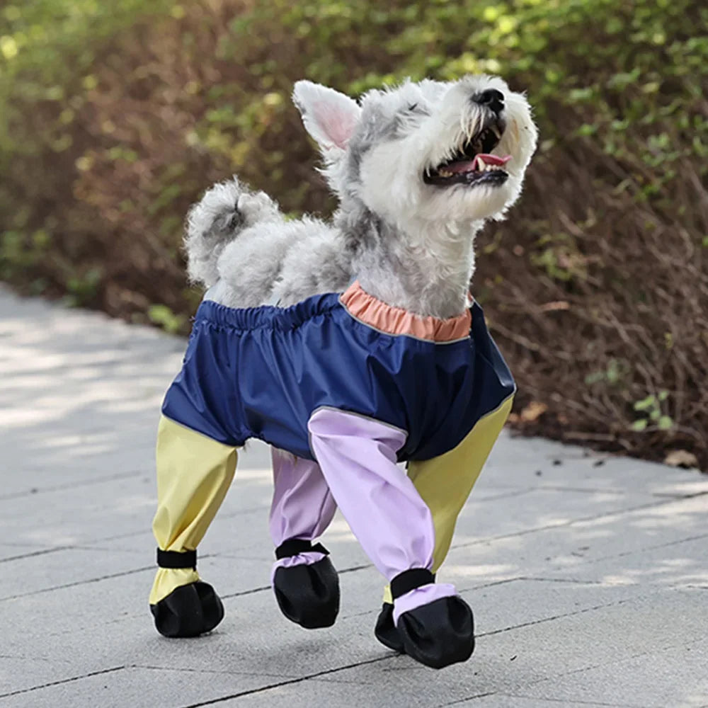 Mono Protector para Perros Pequeños con Botines Integrados
