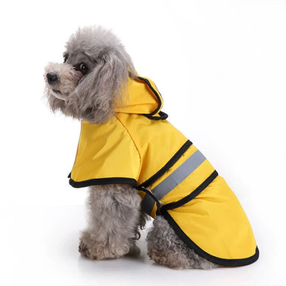 Chubasquero Ajustable Reflectante para Perro