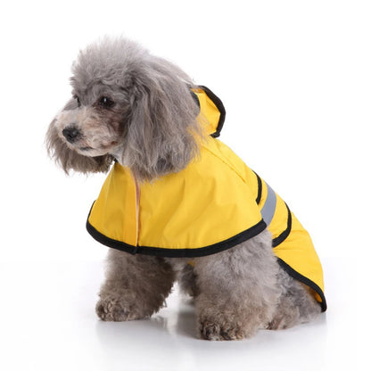 Chubasquero Ajustable Reflectante para Perro