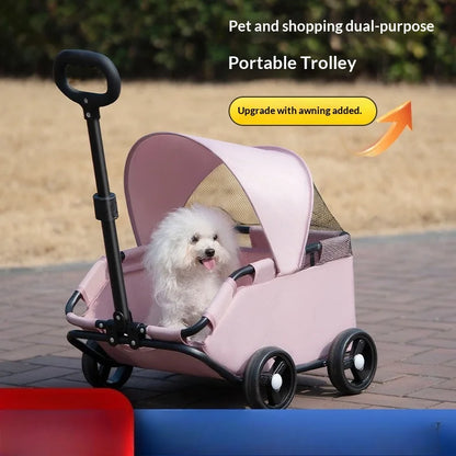 Carriola Multifuncional para Mascotas