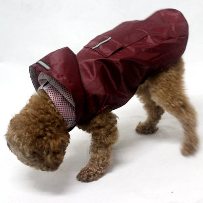 Chubasquero con Capucha para Perros de S a 6XL