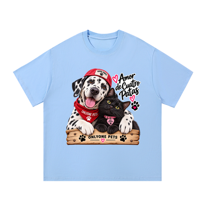 Camiseta 100% Algodón “Amor de Cuatro Patas” – OnlyOne Pets