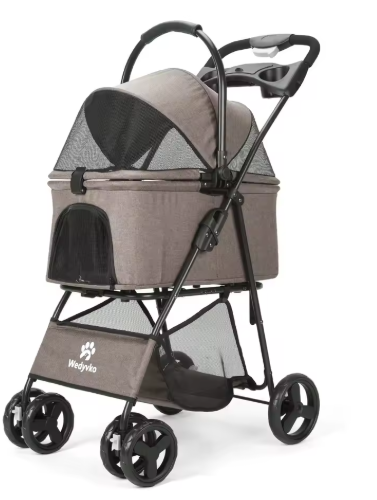 Carriola Premium 3 en 1 para Perros y Gatos