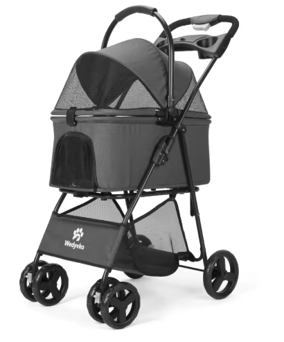 Carriola Premium 3 en 1 para Perros y Gatos