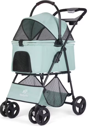Carriola Premium 3 en 1 para Perros y Gatos