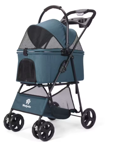 Carriola Premium 3 en 1 para Perros y Gatos