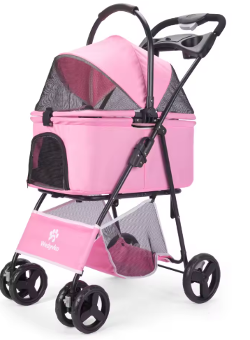 Carriola Premium 3 en 1 para Perros y Gatos